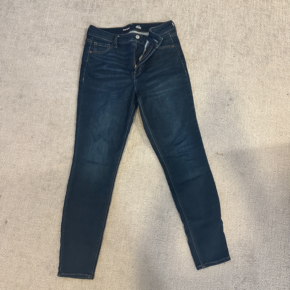 Women's Dark Blue Jeans